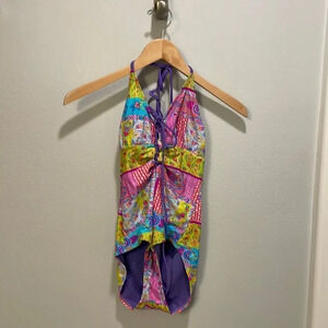 YMI teenagers colorful one piece swimsuit